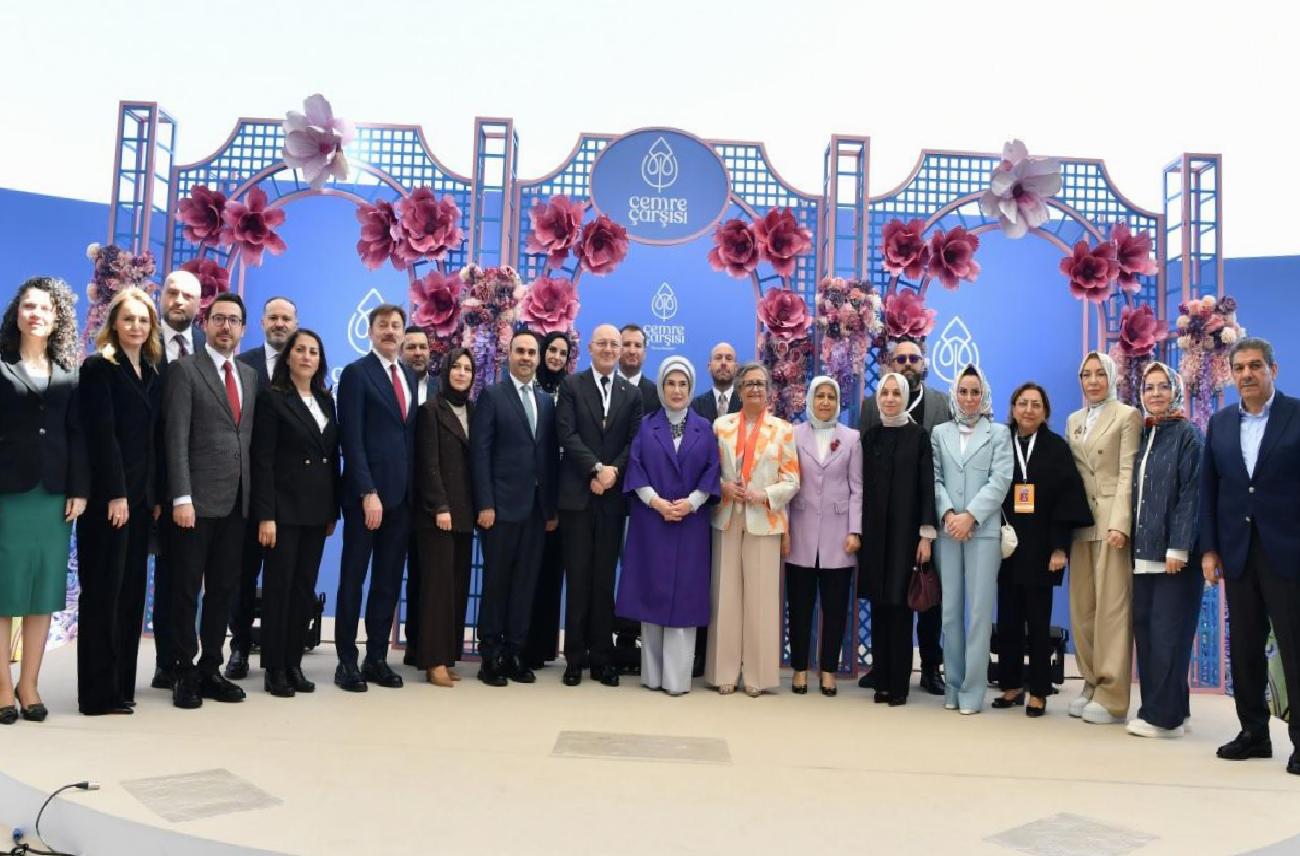 Cemre Çarşısı Açılışı: İyilik ve Sürdürülebilirliğin Yansıması Emine Erdoğan’la Birlikte