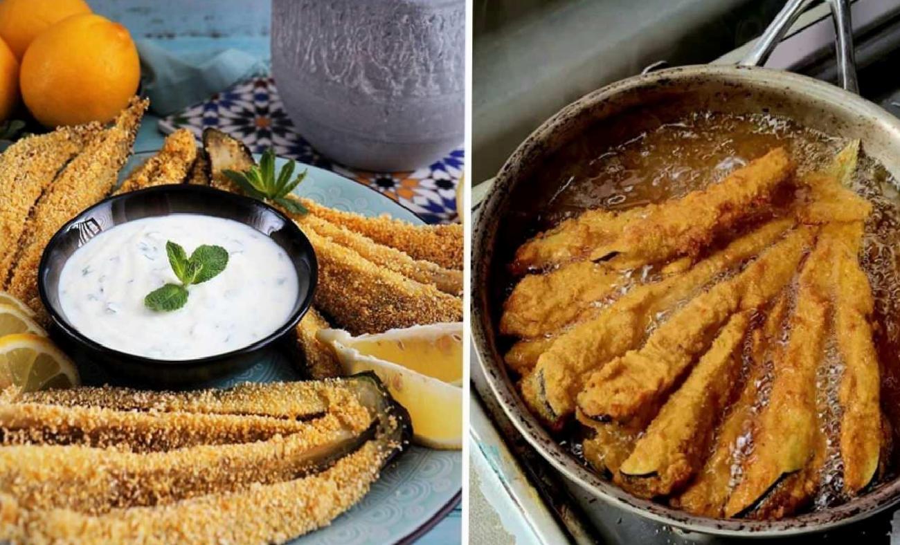 Çıtır Yelpa­ze Patlıcan: Tempura ve Panko ile Şık Bir Sunum