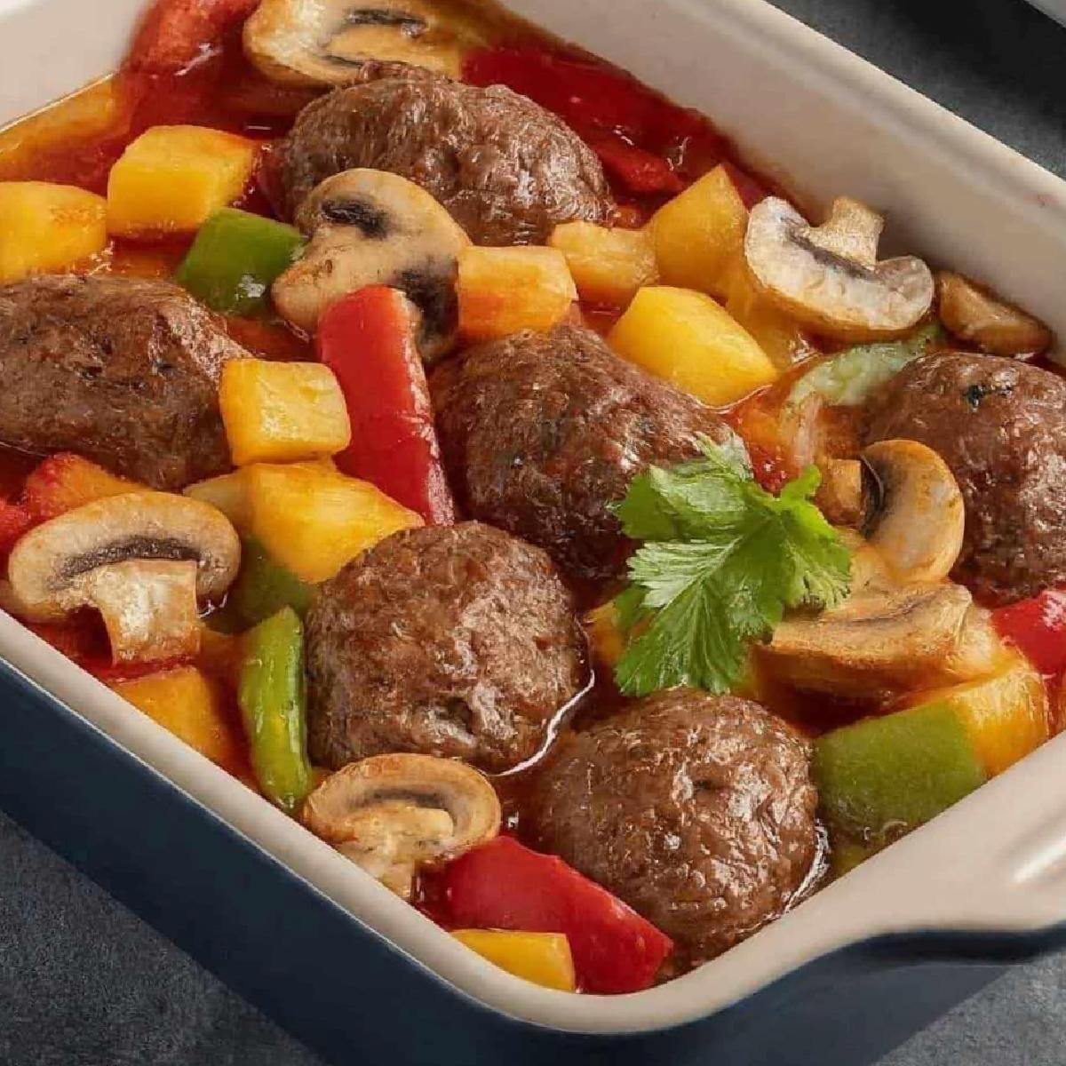 Mantarlı Ekşili Sulu Köfte: Tek Tencerede Pratik Ziyafet