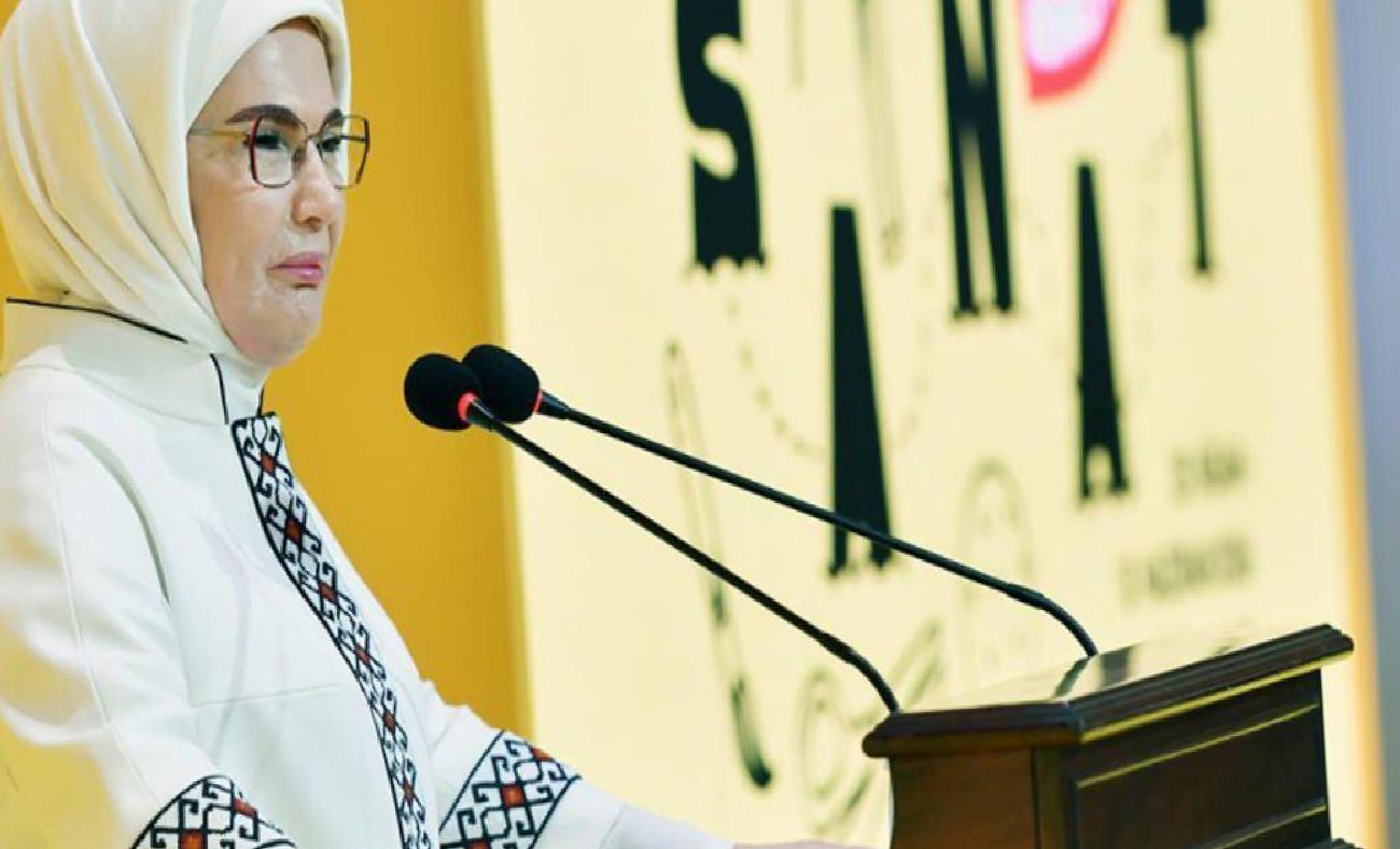 Rami Çocuk ve Sanat Bienali Açılışında Emine Erdoğan, Hayal Gücünün Medeniyet Gücü Olduğunu Vurguluyor