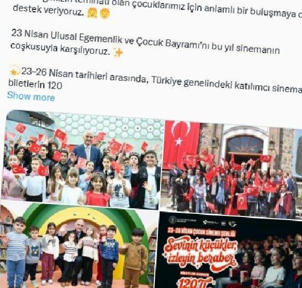 Türkiye Genelinde CineFest: 23-26 Nisan İçin Biletler 120 Lira