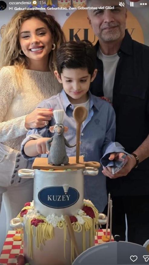 Özcan Deniz'in Kuzey İçin Aşçı Temalı Doğum Günü Sürprizi