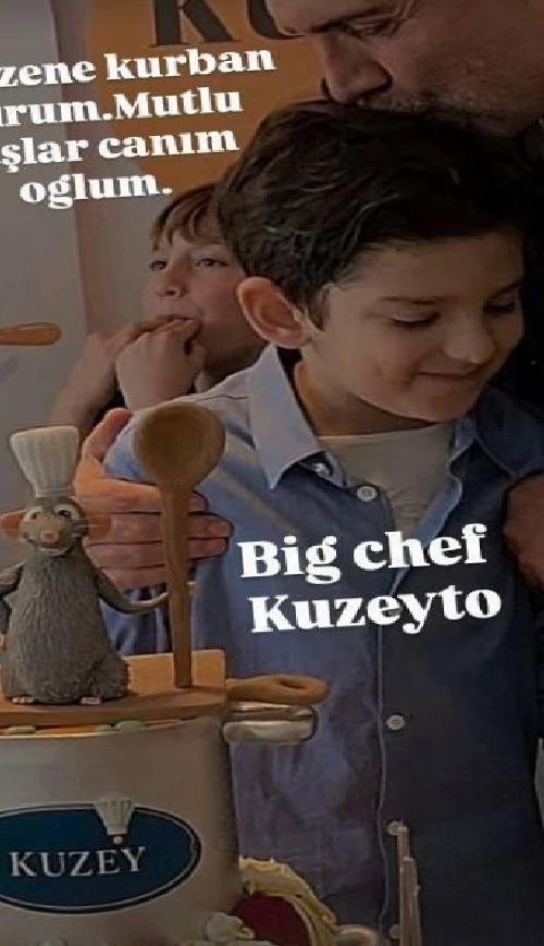 Özcan Deniz'in Kuzey İçin Aşçı Temalı Doğum Günü Sürprizi