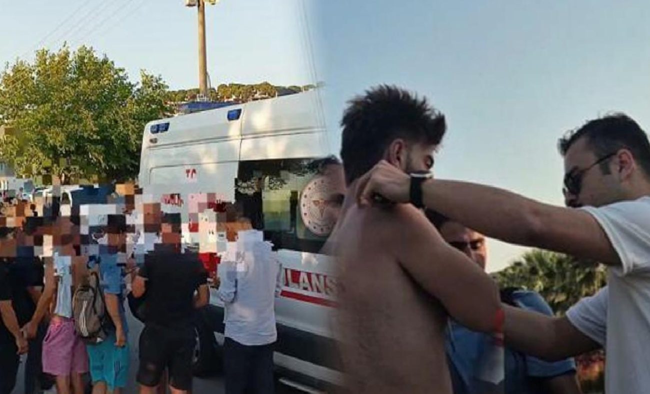 Bodrum'da Dizi Setiyle Market Çalışanları Arasında Yaşanan Gerginlik ve Yaralama Olayı