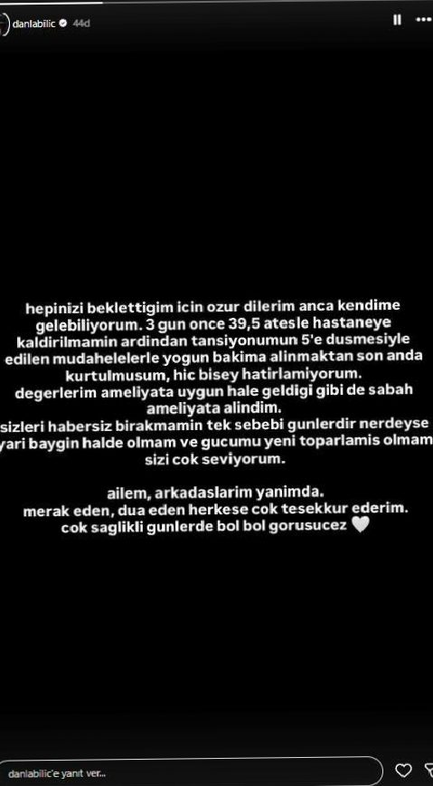 Danla Bilic: Sağlık Durumu ve Son Gelişmeler