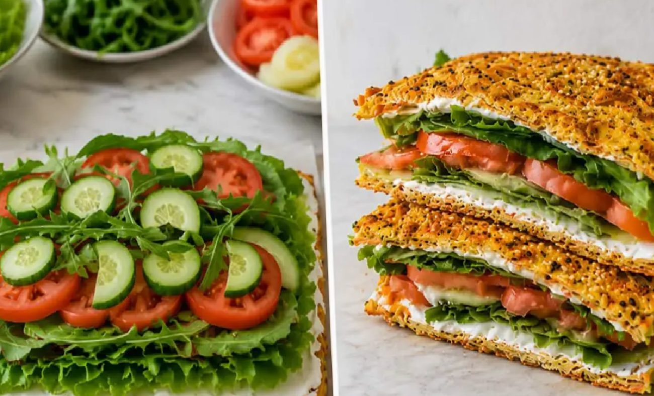 Fresh Sebzeli Lavaş Sandviç: Unsuz, Doyurucu ve Hafif Mükemmelliği