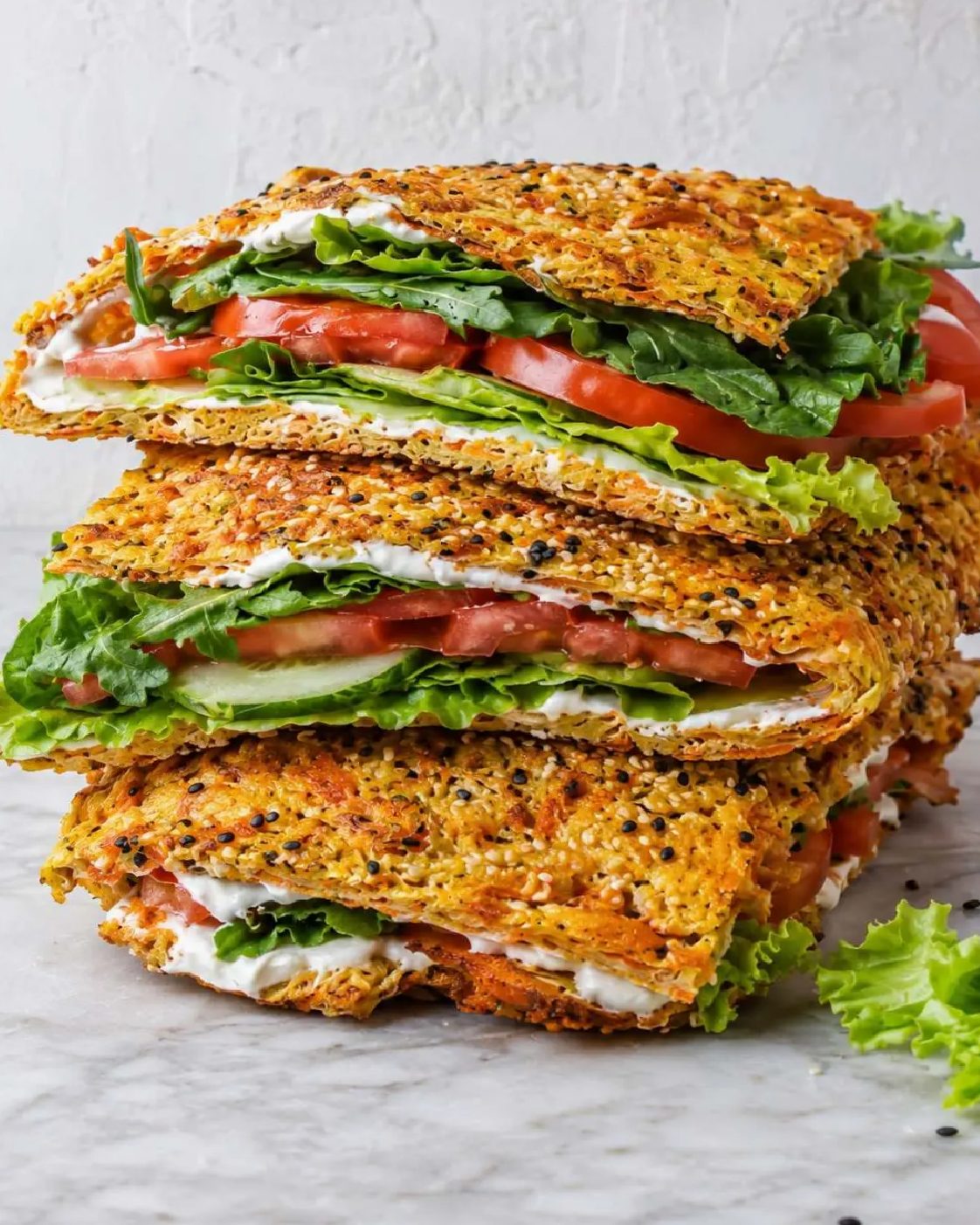 Fresh Sebzeli Lavaş Sandviç: Unsuz, Doyurucu ve Hafif Mükemmelliği