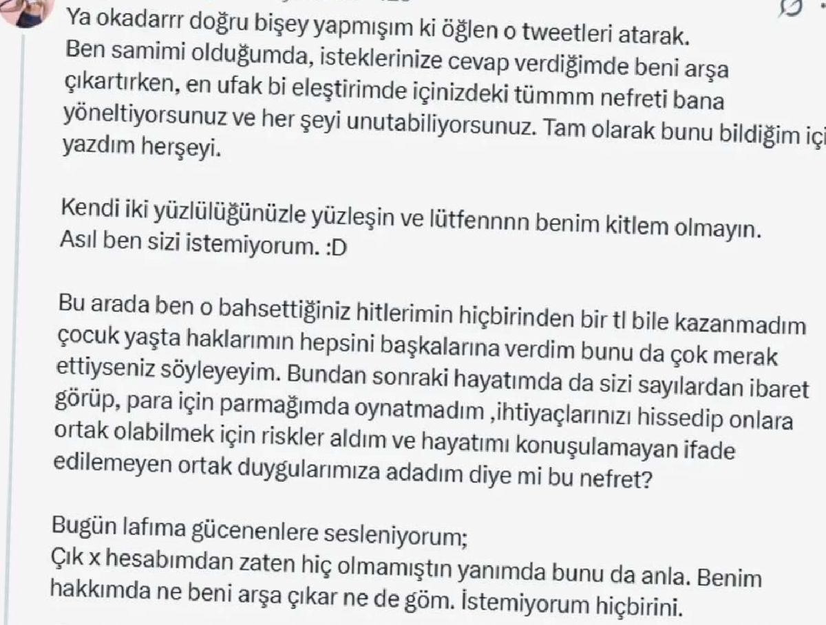 Aleyna Tilki ve Hayranları Arasında Sosyal Medya Gerilimi: Tepkiler ve İfade Sınırları