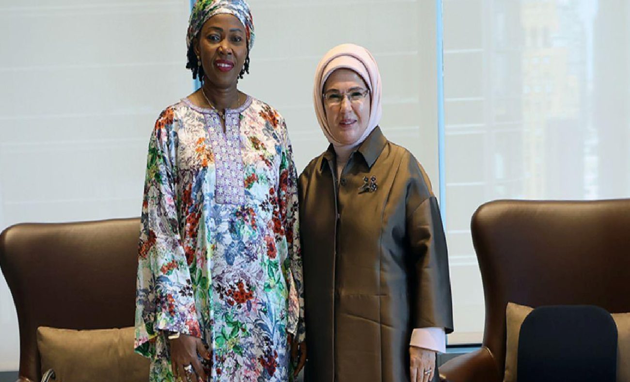 Emine Erdoğan, Türkevi’nde Fatima Maada Bio ile görüştü: Çevre ve Kadın Hakları Odaklı Diyalog