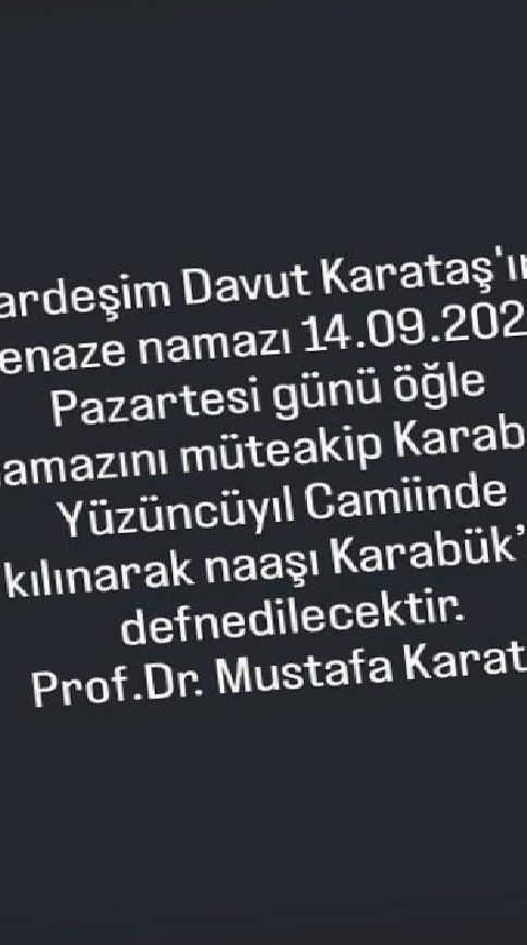Muhabbet Kapısı Sunucusu Mustafa Karataş’a Kendi Kardeşinin Vefatı Şoku